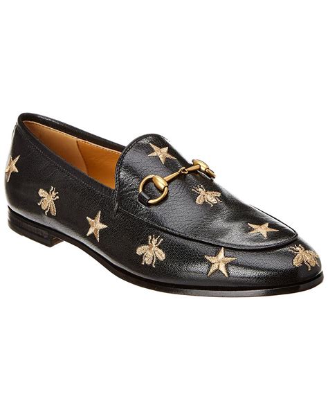 bee gucci loafers|gucci women's suede loafers.